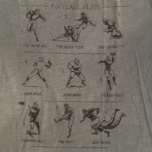 Banana republic olive green heather football tee - Picture 2 of 4